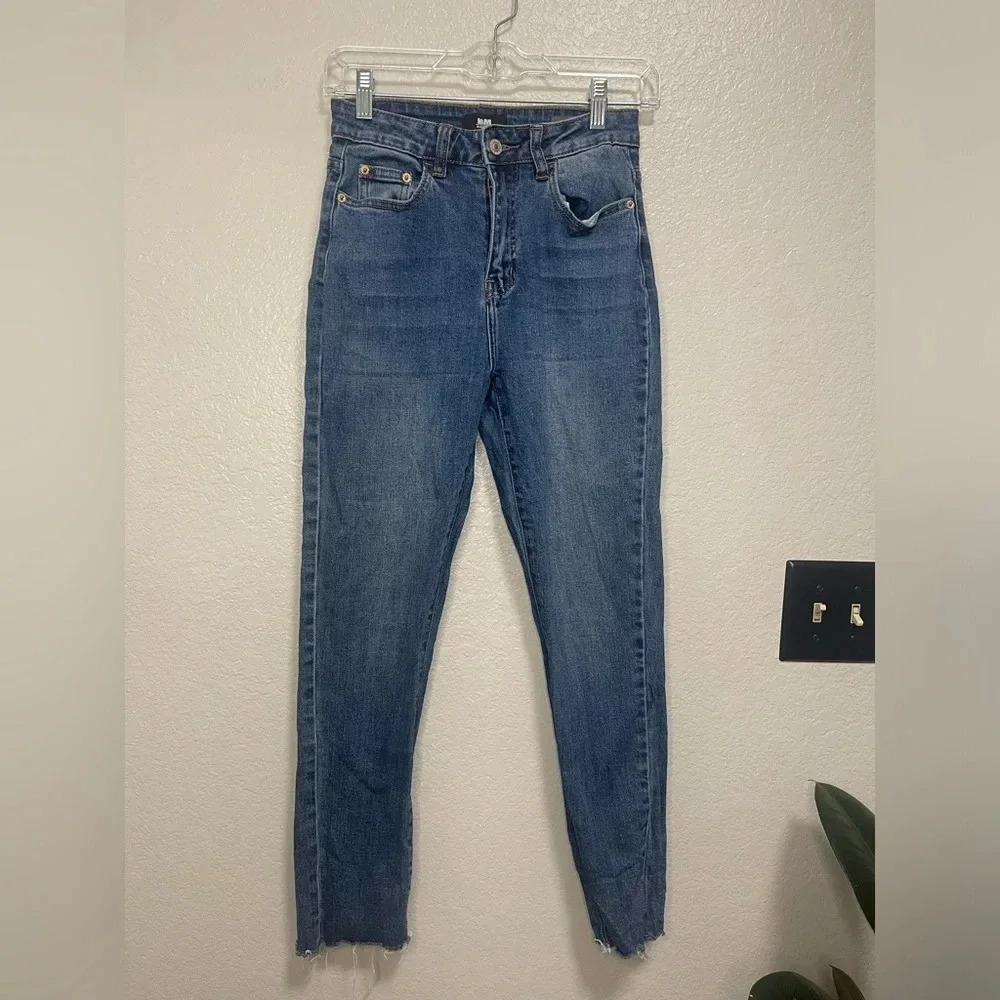 L&M Black Label High Rise Straight Jeans